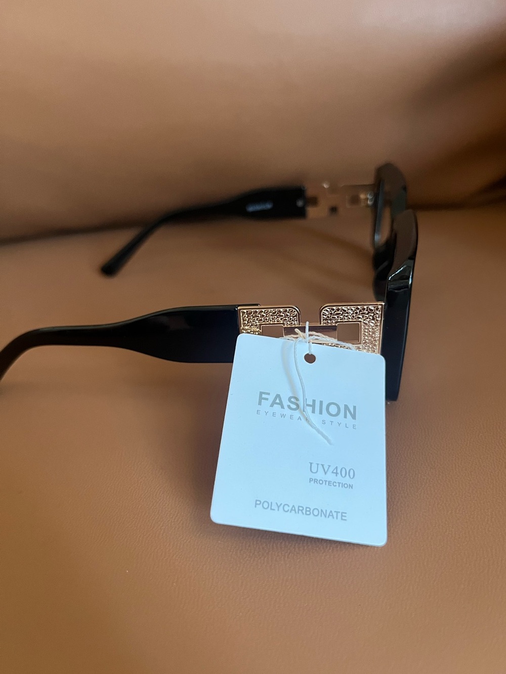 NWT Black Rectangular Fashion Eyeglasses - Unbranded - Picture 7 of 7
